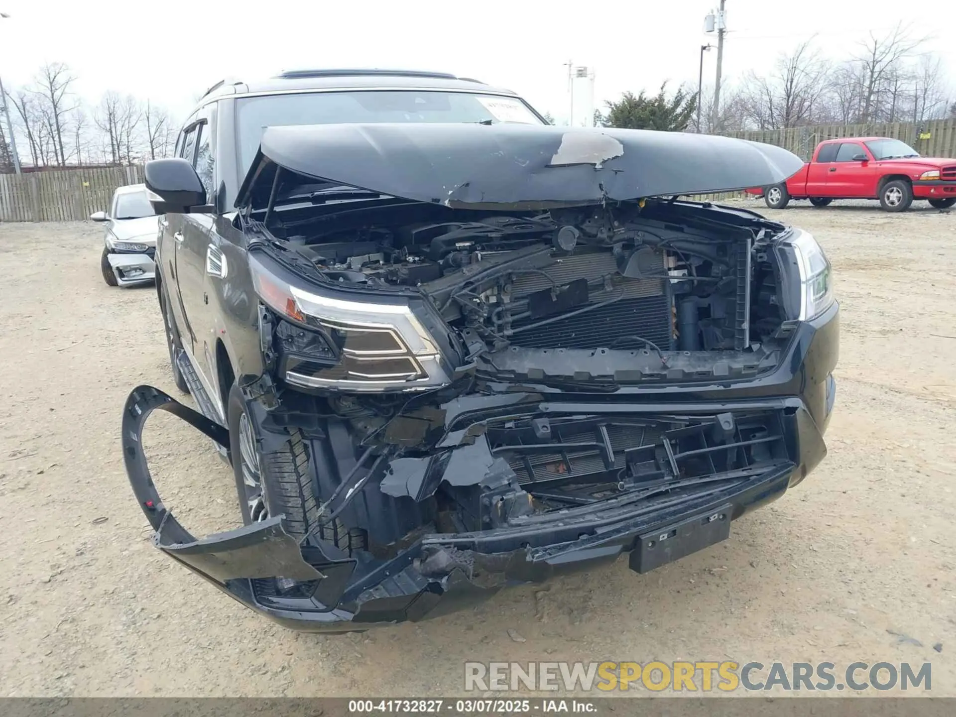 6 Photograph of a damaged car JN8AY2BB8M9790483 NISSAN ARMADA 2021