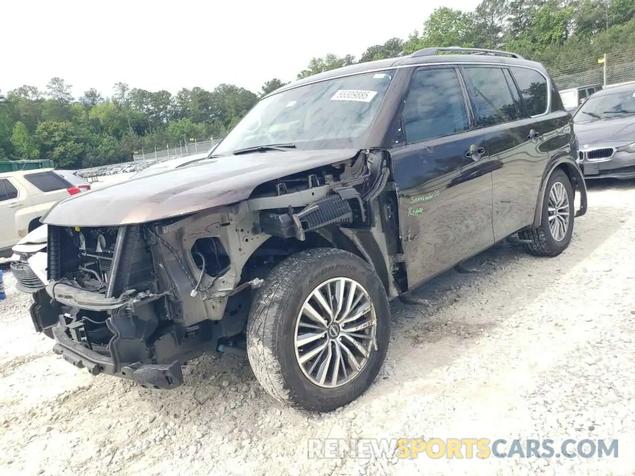 1 Photograph of a damaged car JN8AY2BD3M9661794 NISSAN ARMADA 2021