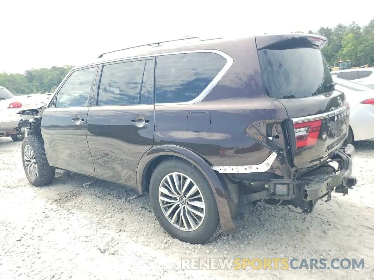 2 Photograph of a damaged car JN8AY2BD3M9661794 NISSAN ARMADA 2021