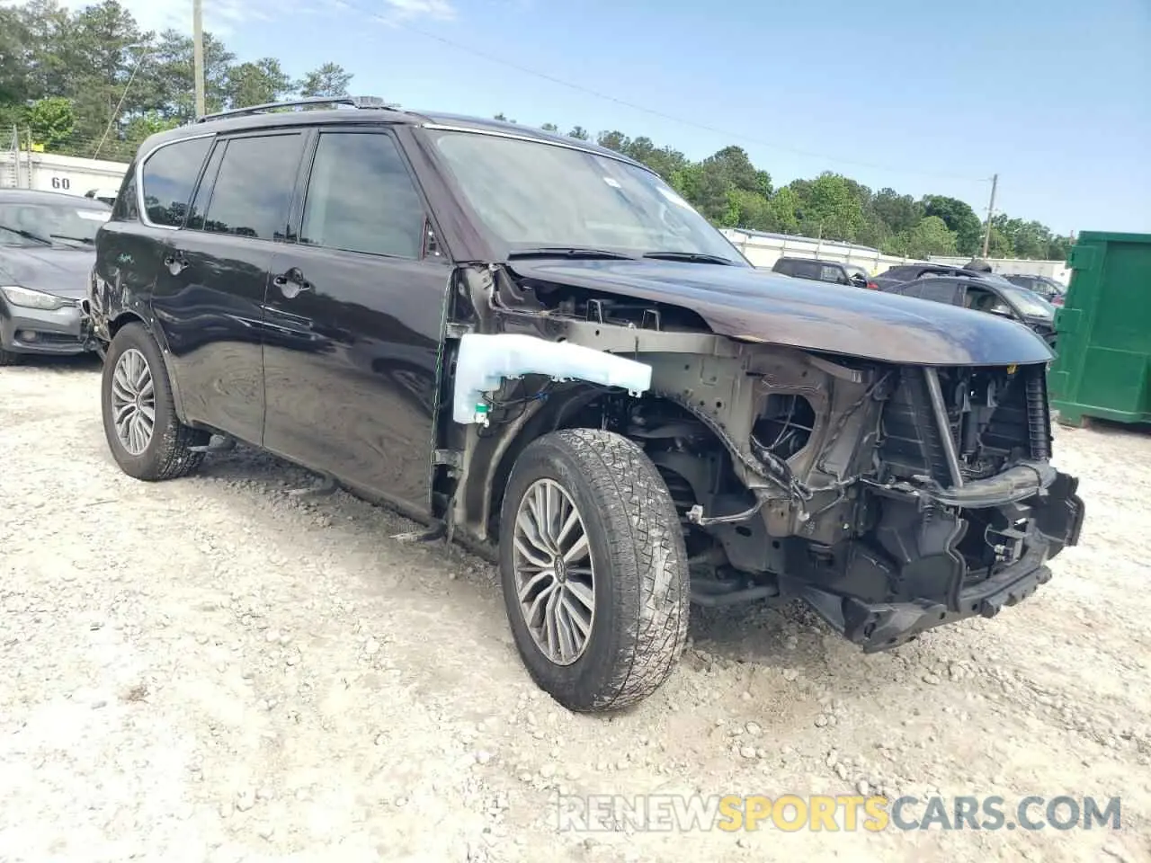 4 Photograph of a damaged car JN8AY2BD3M9661794 NISSAN ARMADA 2021