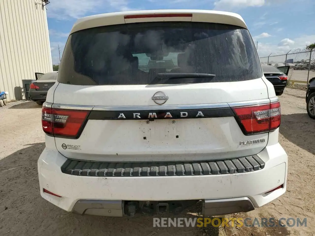 6 Фотография поврежденного автомобиля JN8AY2DA2M9374773 NISSAN ARMADA 2021