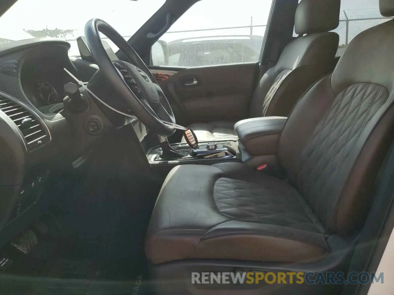 7 Фотография поврежденного автомобиля JN8AY2DA2M9374773 NISSAN ARMADA 2021