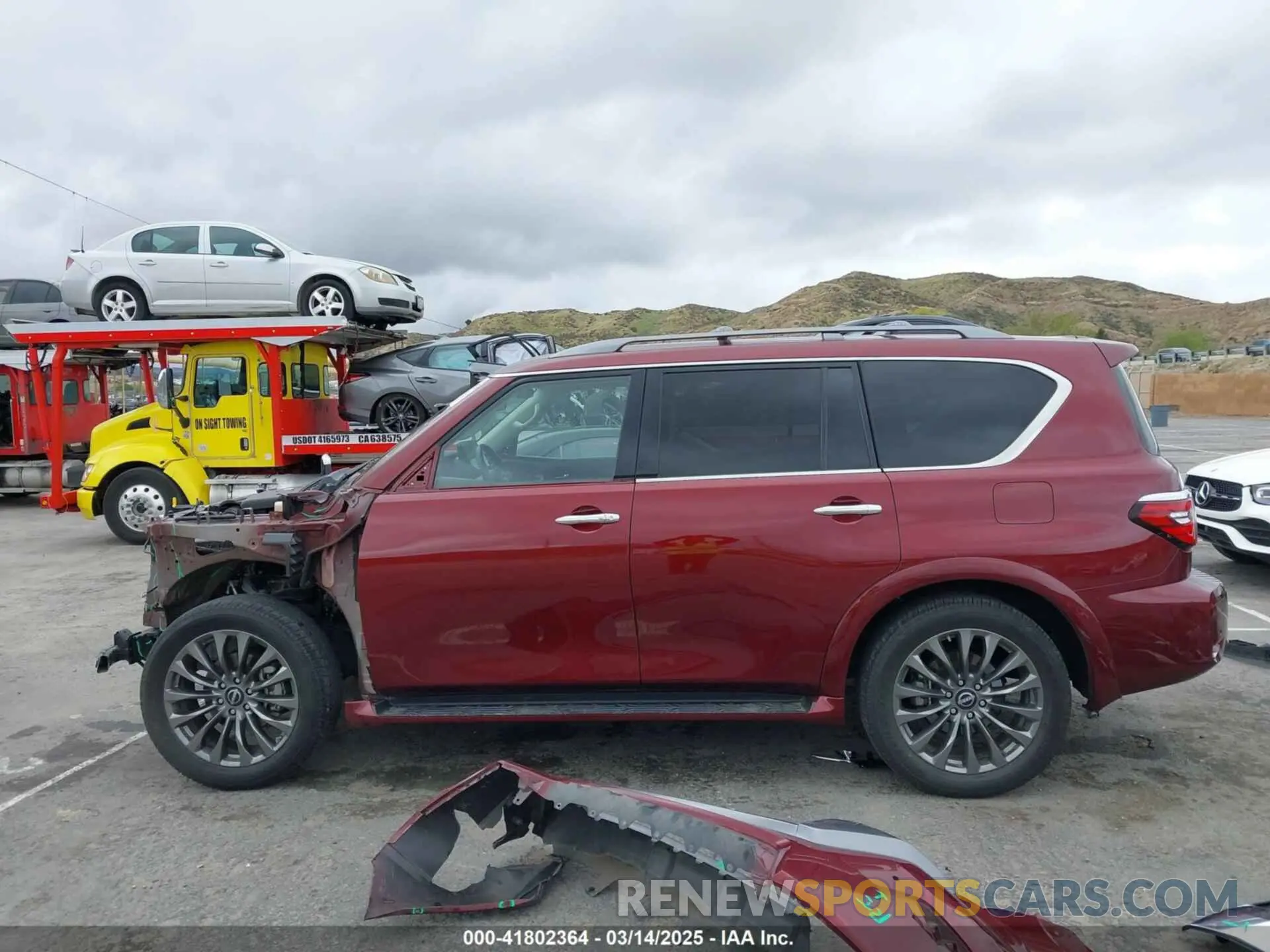 15 Фотография поврежденного автомобиля JN8AY2DA6M9373352 NISSAN ARMADA 2021