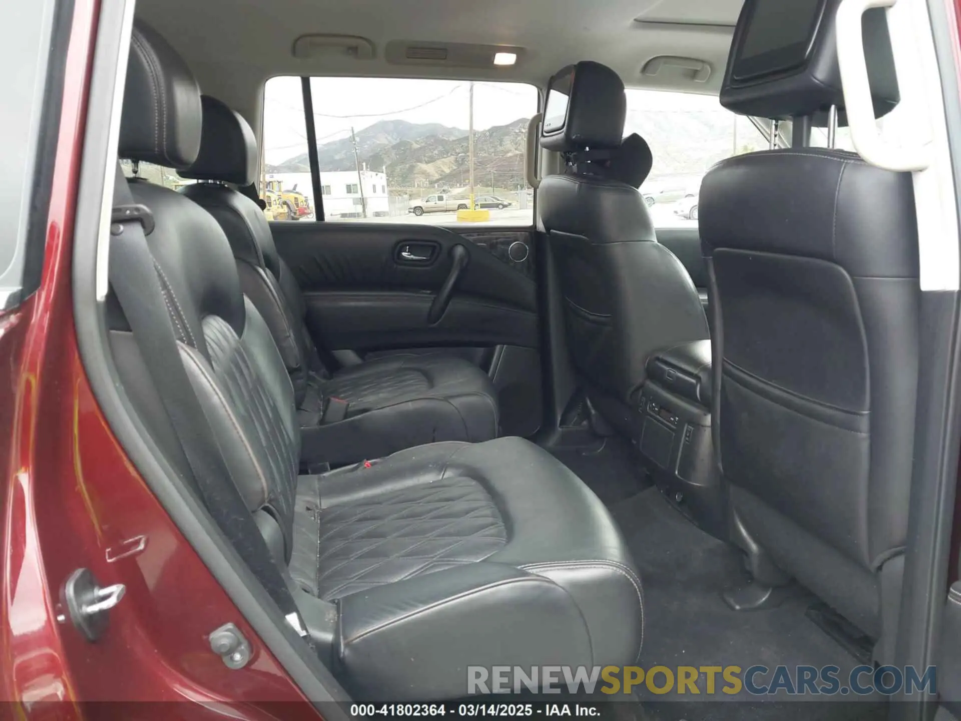 8 Фотография поврежденного автомобиля JN8AY2DA6M9373352 NISSAN ARMADA 2021