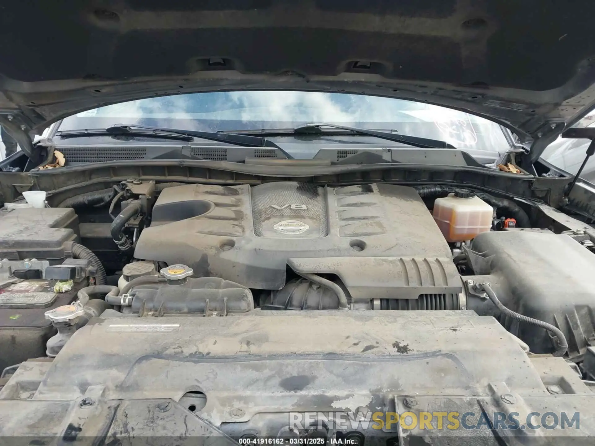 10 Photograph of a damaged car JN8AY2DA7M9372064 NISSAN ARMADA 2021