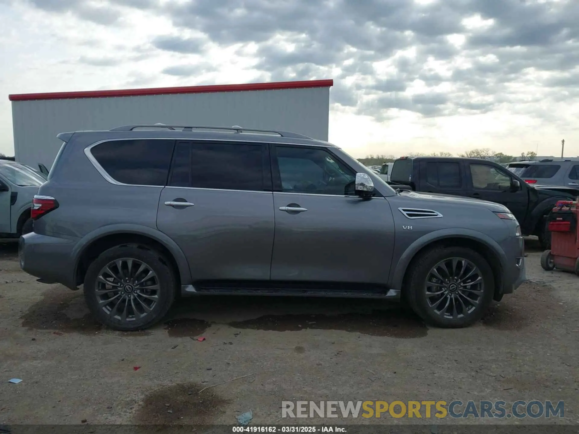 13 Photograph of a damaged car JN8AY2DA7M9372064 NISSAN ARMADA 2021