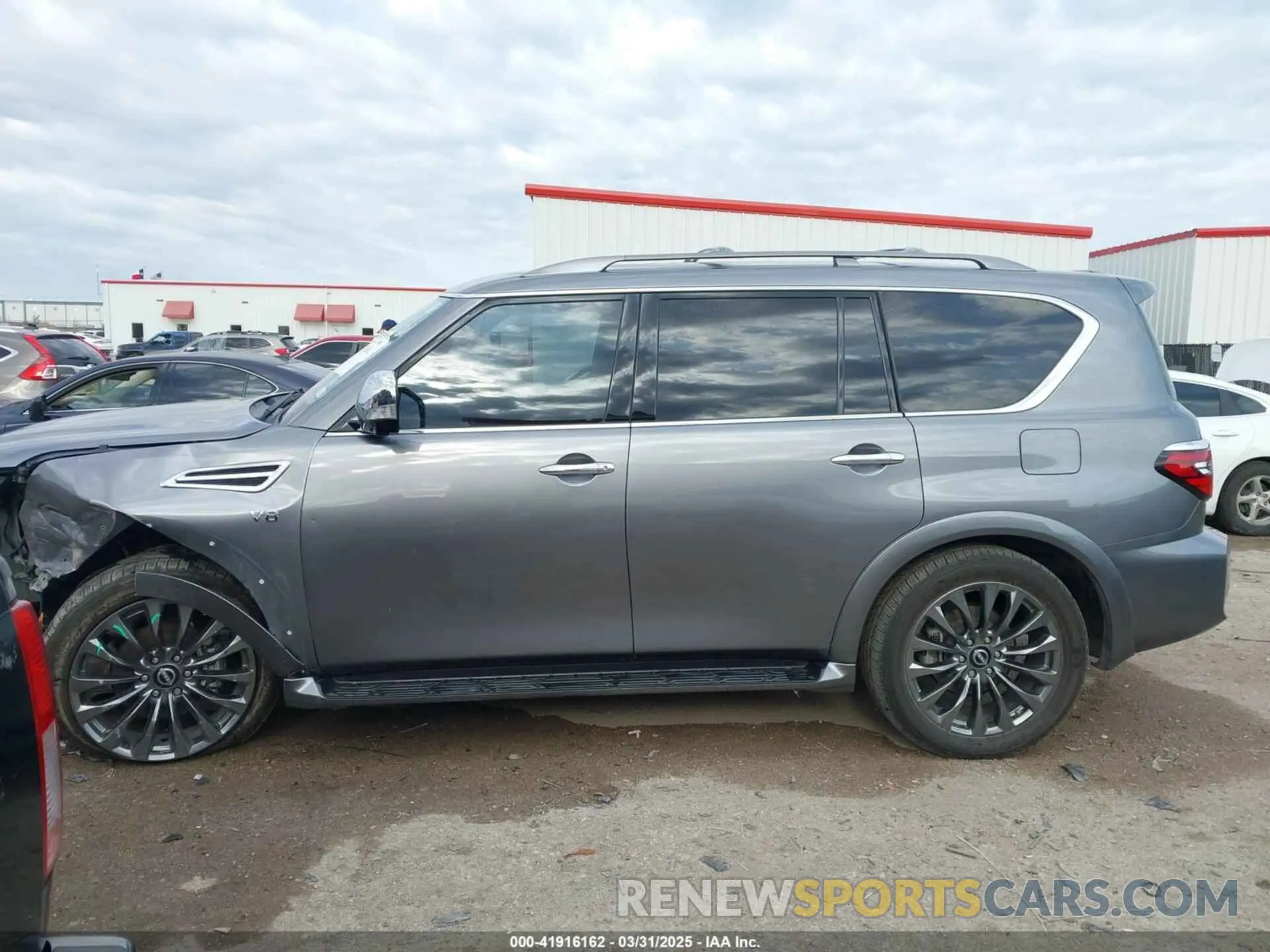 14 Photograph of a damaged car JN8AY2DA7M9372064 NISSAN ARMADA 2021