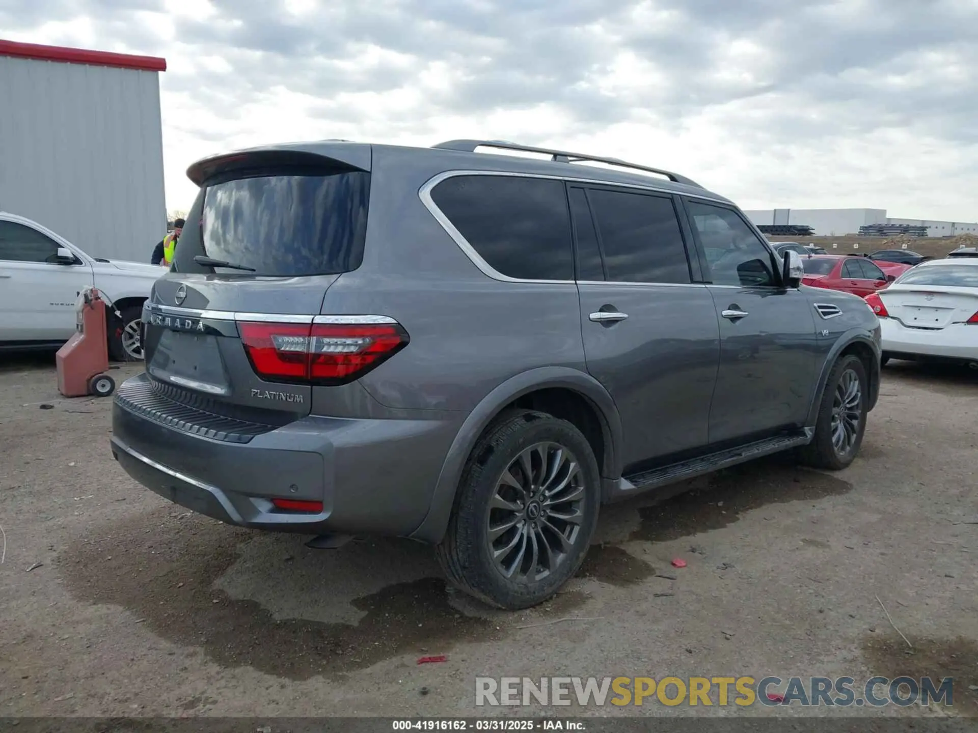 4 Photograph of a damaged car JN8AY2DA7M9372064 NISSAN ARMADA 2021