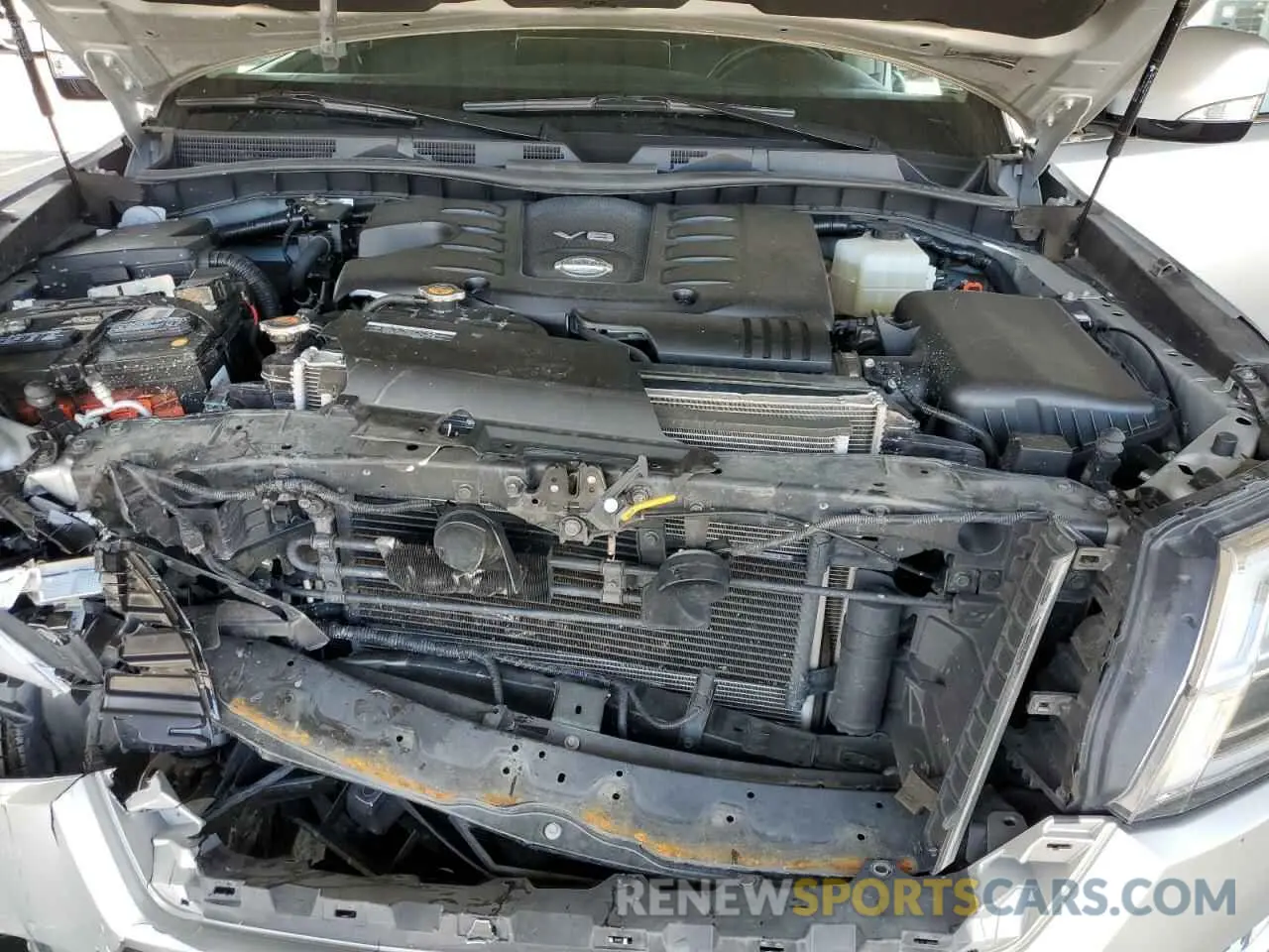 14 Photograph of a damaged car JN8AY2AD1N9678385 NISSAN ARMADA 2022
