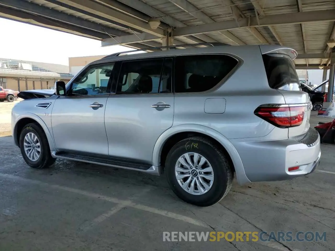2 Photograph of a damaged car JN8AY2AD1N9678385 NISSAN ARMADA 2022