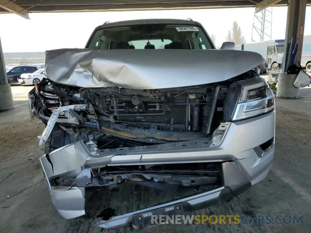 5 Photograph of a damaged car JN8AY2AD1N9678385 NISSAN ARMADA 2022