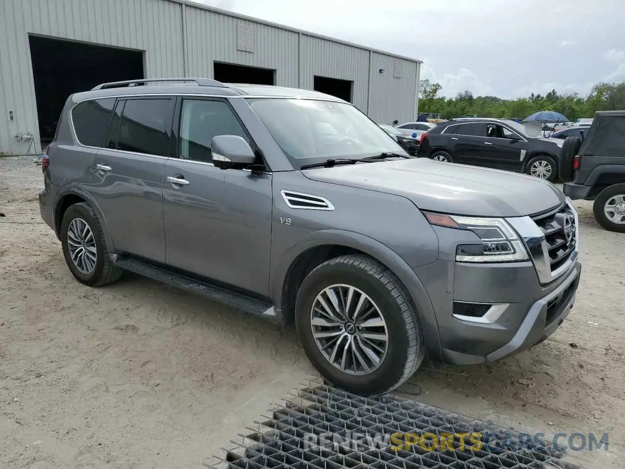4 Photograph of a damaged car JN8AY2BA2N9392873 NISSAN ARMADA 2022