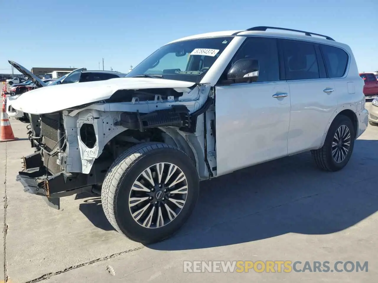 1 Фотография поврежденного автомобиля JN8AY2BA5N9392690 NISSAN ARMADA 2022