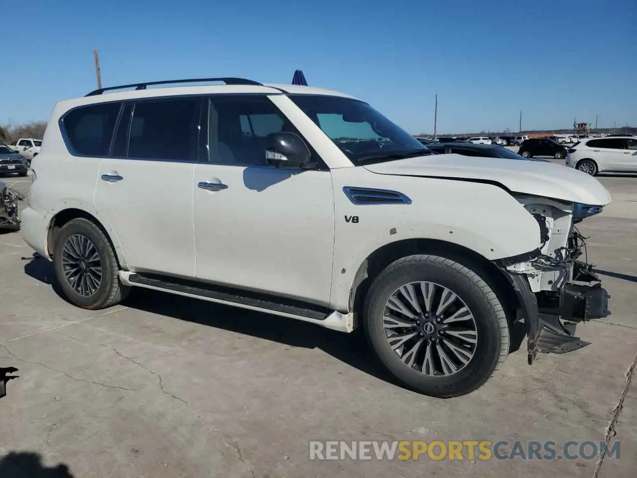 4 Фотография поврежденного автомобиля JN8AY2BA5N9392690 NISSAN ARMADA 2022