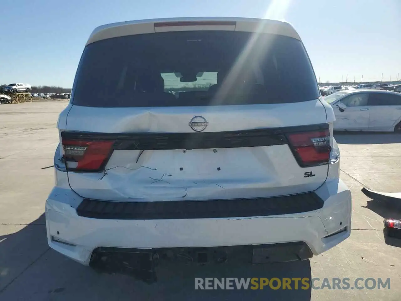 6 Фотография поврежденного автомобиля JN8AY2BA5N9392690 NISSAN ARMADA 2022