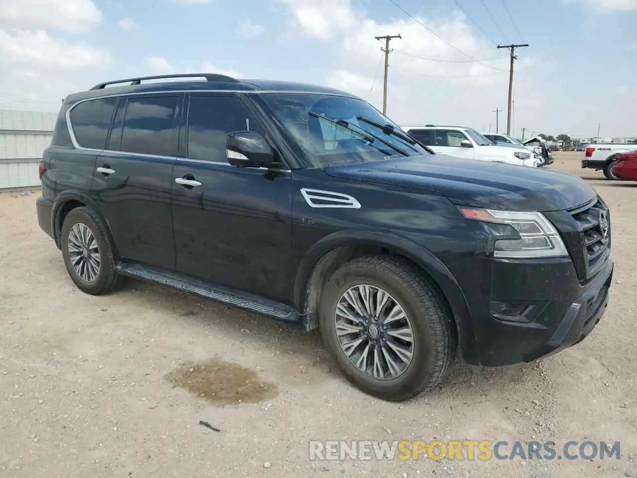 4 Photograph of a damaged car JN8AY2BB9N9810015 NISSAN ARMADA 2022
