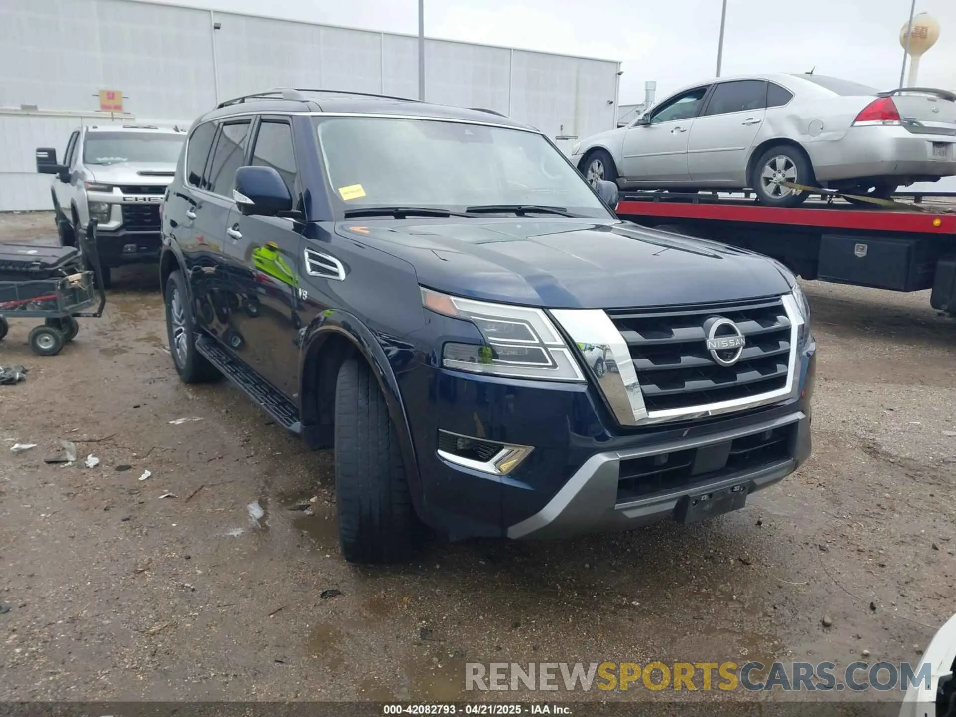 1 Photograph of a damaged car JN8AY2BC6N9162450 NISSAN ARMADA 2022