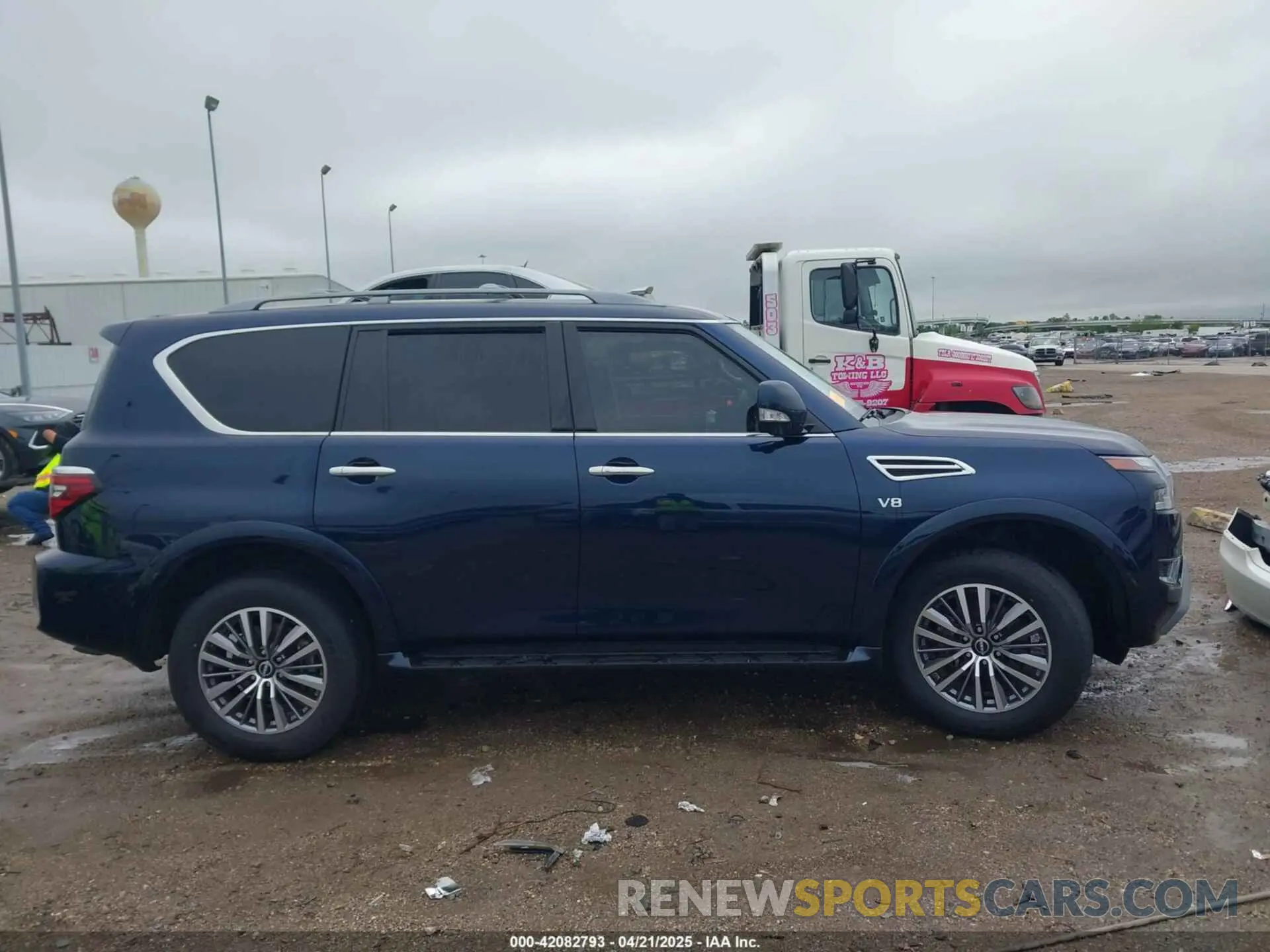 13 Photograph of a damaged car JN8AY2BC6N9162450 NISSAN ARMADA 2022