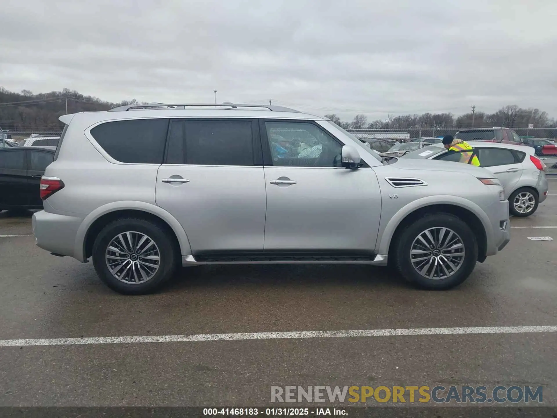 14 Photograph of a damaged car JN8AY2BD4N9676306 NISSAN ARMADA 2022