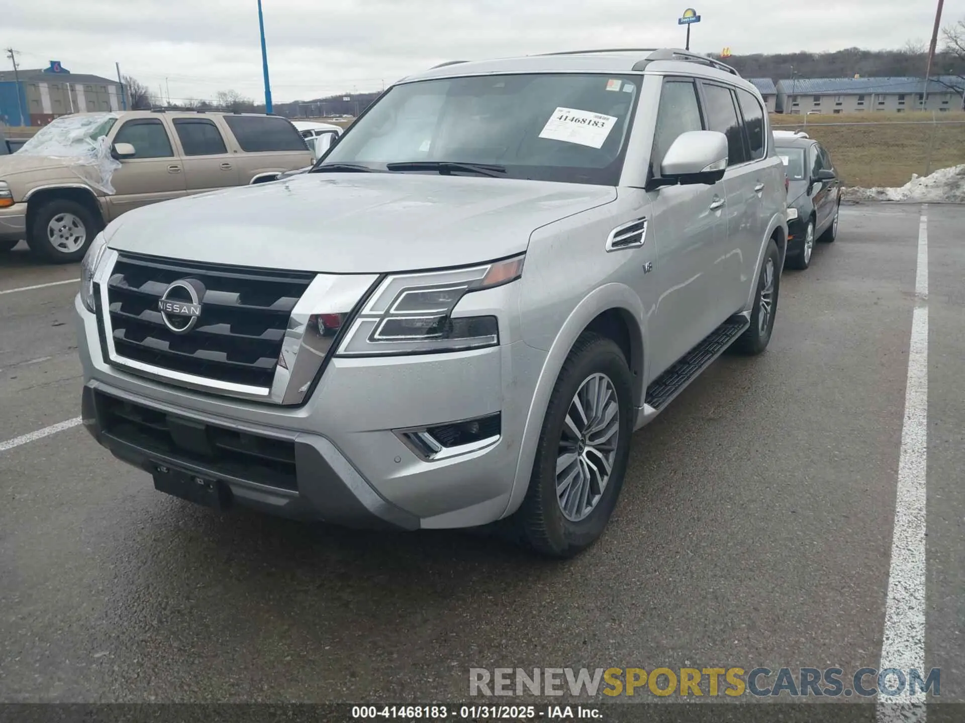 2 Photograph of a damaged car JN8AY2BD4N9676306 NISSAN ARMADA 2022