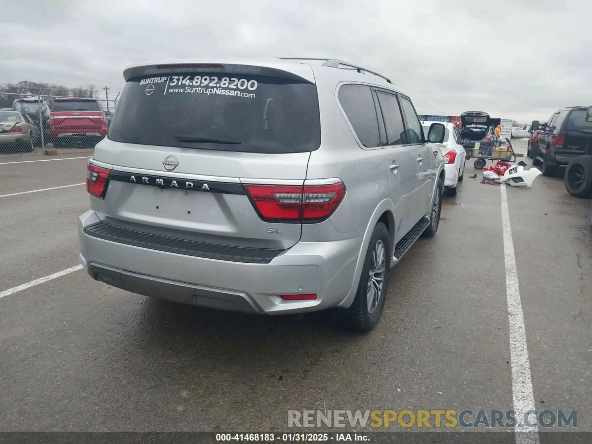4 Photograph of a damaged car JN8AY2BD4N9676306 NISSAN ARMADA 2022