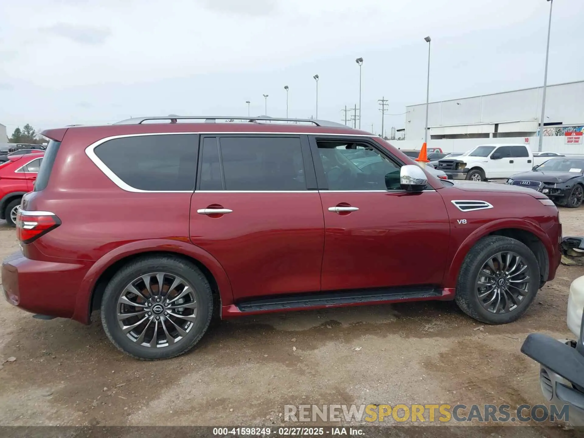 13 Photograph of a damaged car JN8AY2DA0N9390195 NISSAN ARMADA 2022