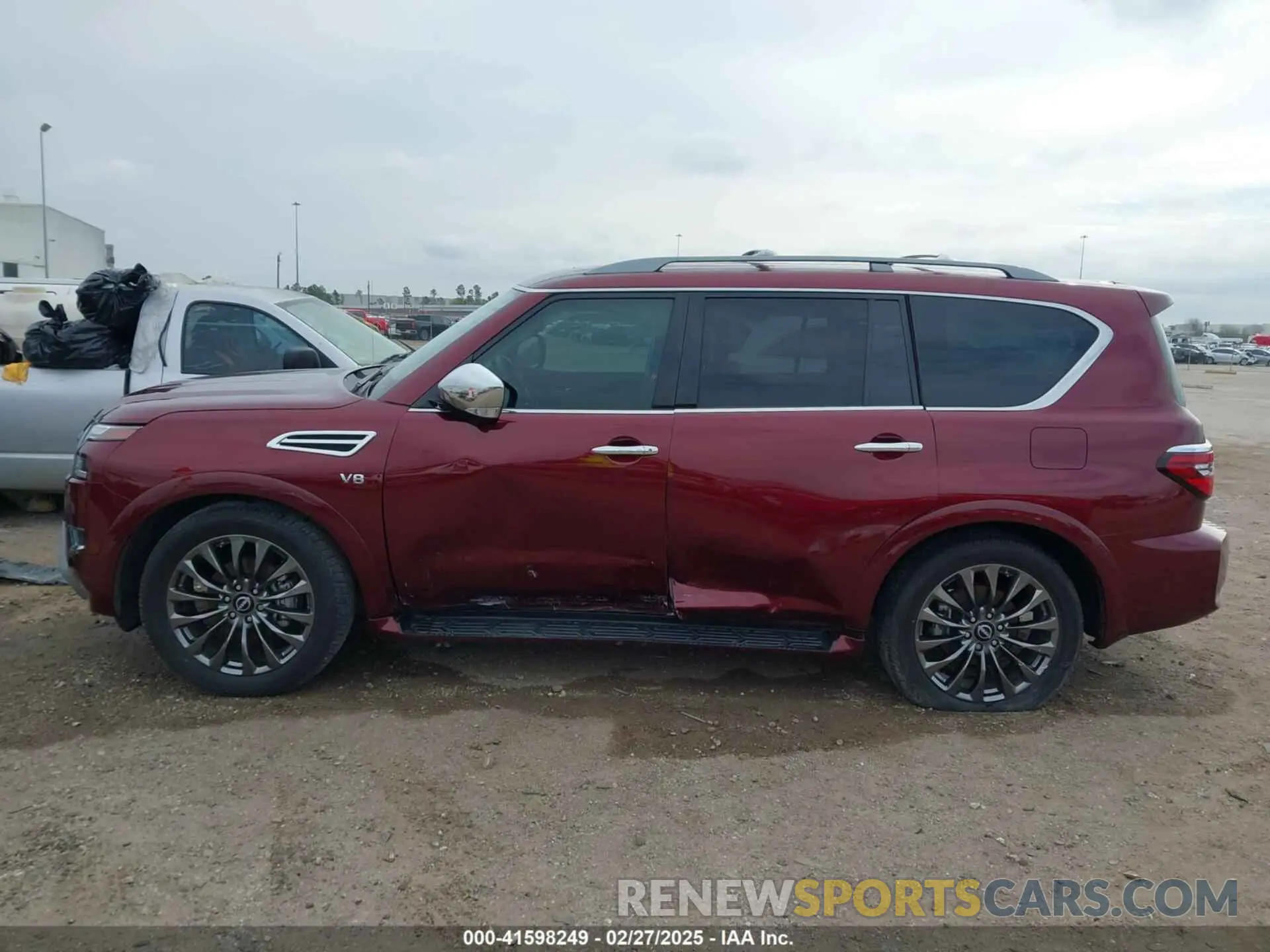 14 Photograph of a damaged car JN8AY2DA0N9390195 NISSAN ARMADA 2022