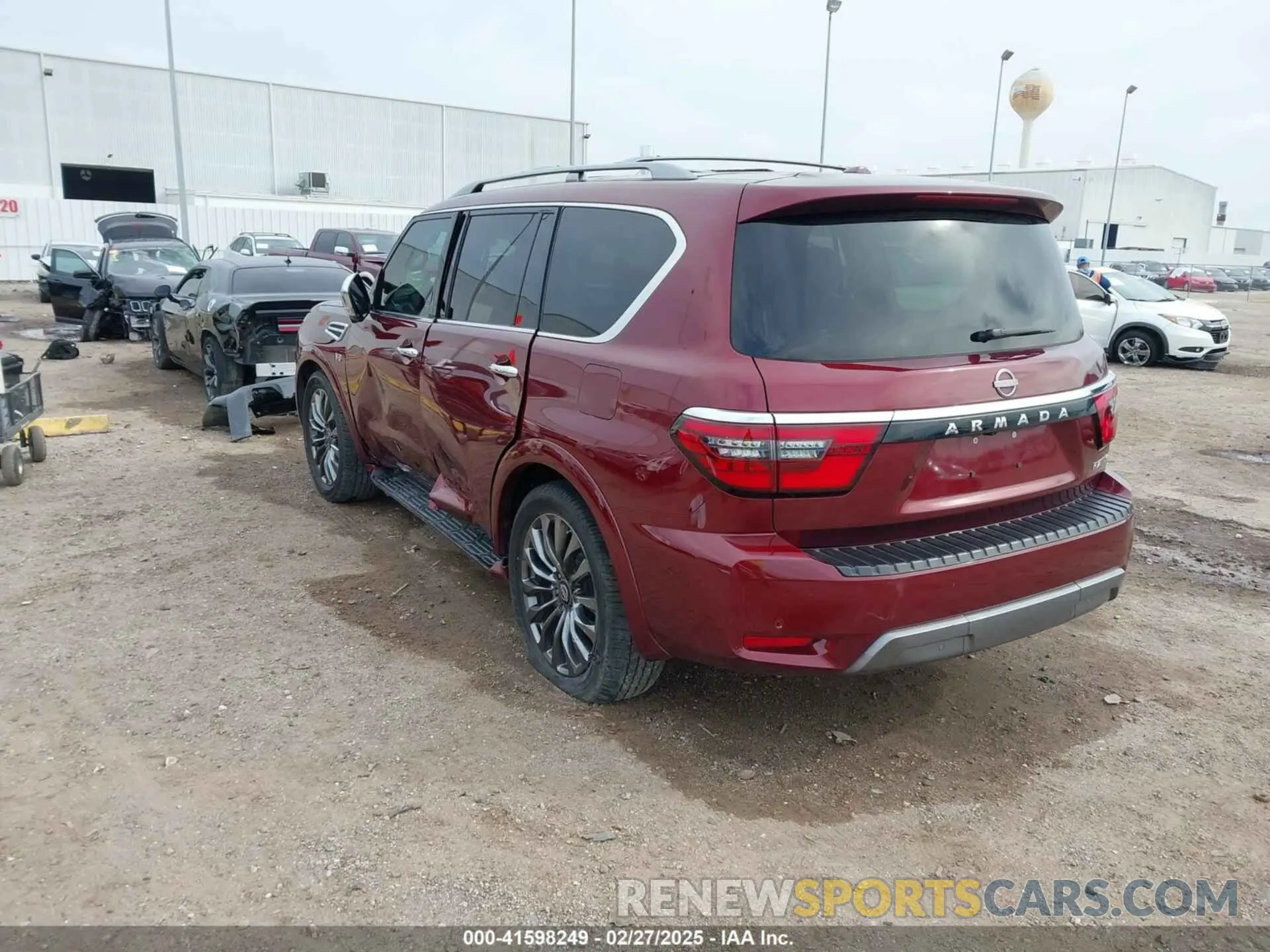 3 Photograph of a damaged car JN8AY2DA0N9390195 NISSAN ARMADA 2022
