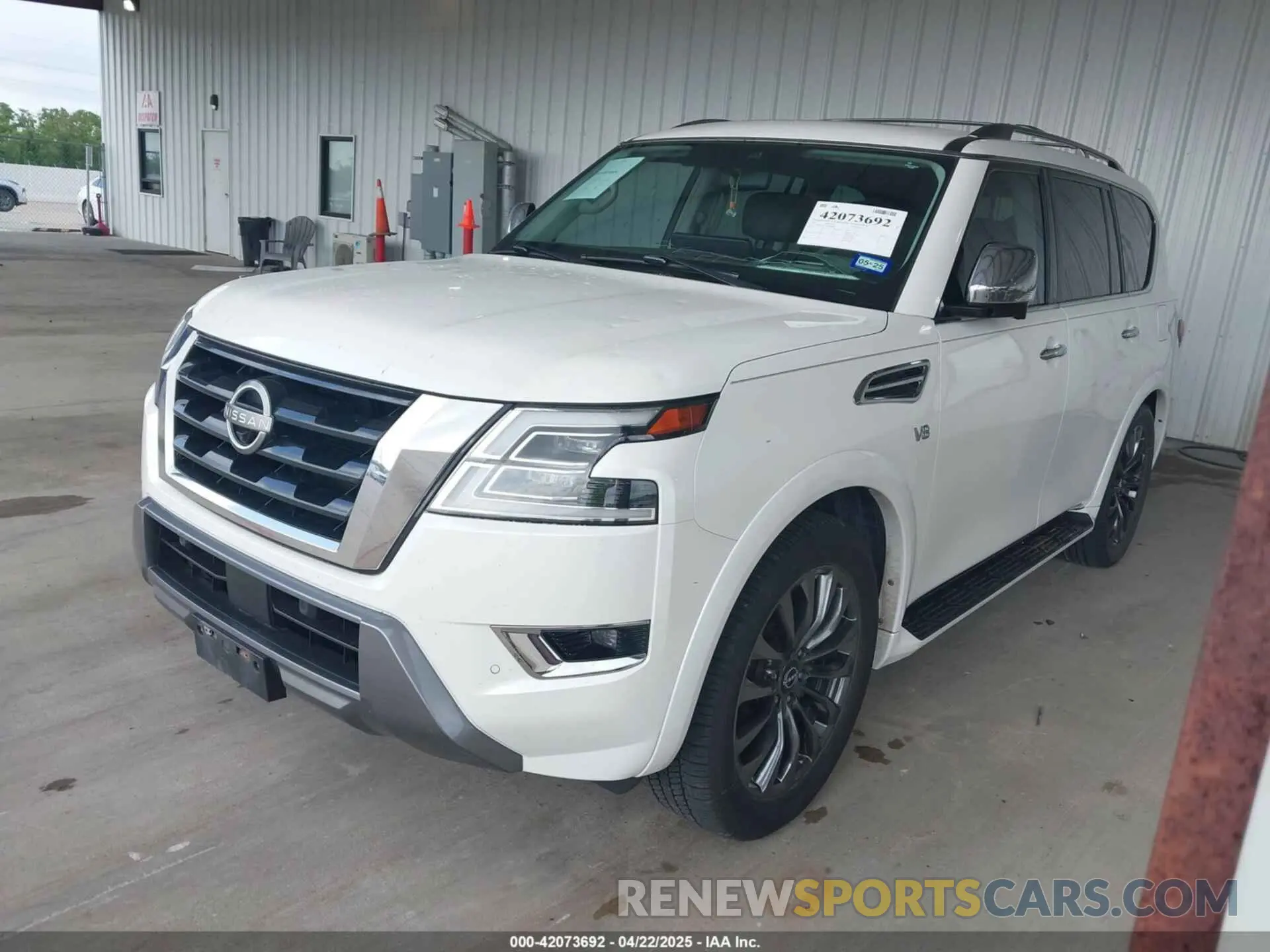 2 Фотография поврежденного автомобиля JN8AY2DA7N9391845 NISSAN ARMADA 2022