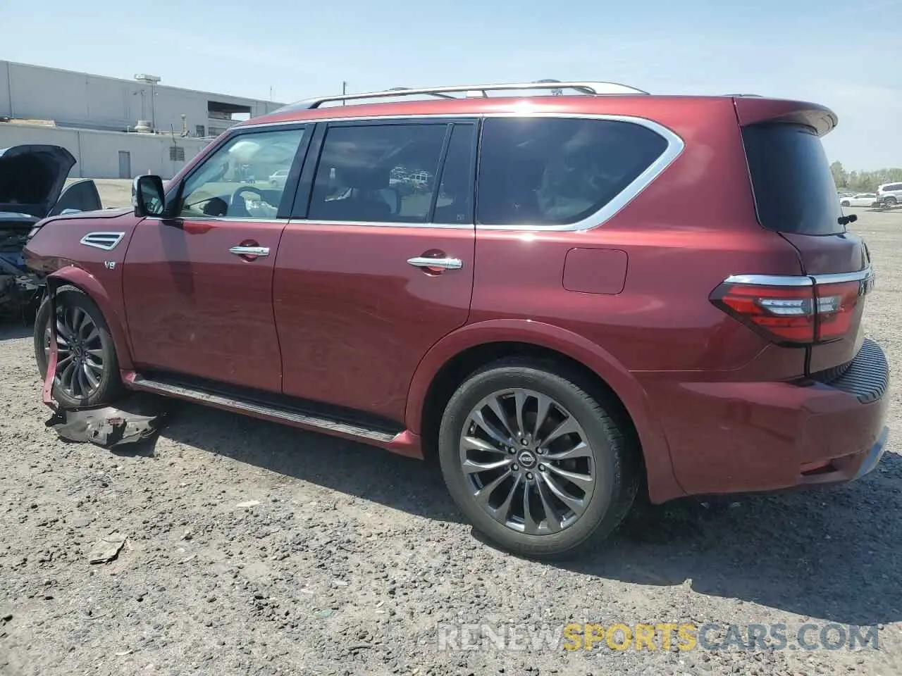 2 Photograph of a damaged car JN8AY2DB3N9810346 NISSAN ARMADA 2022