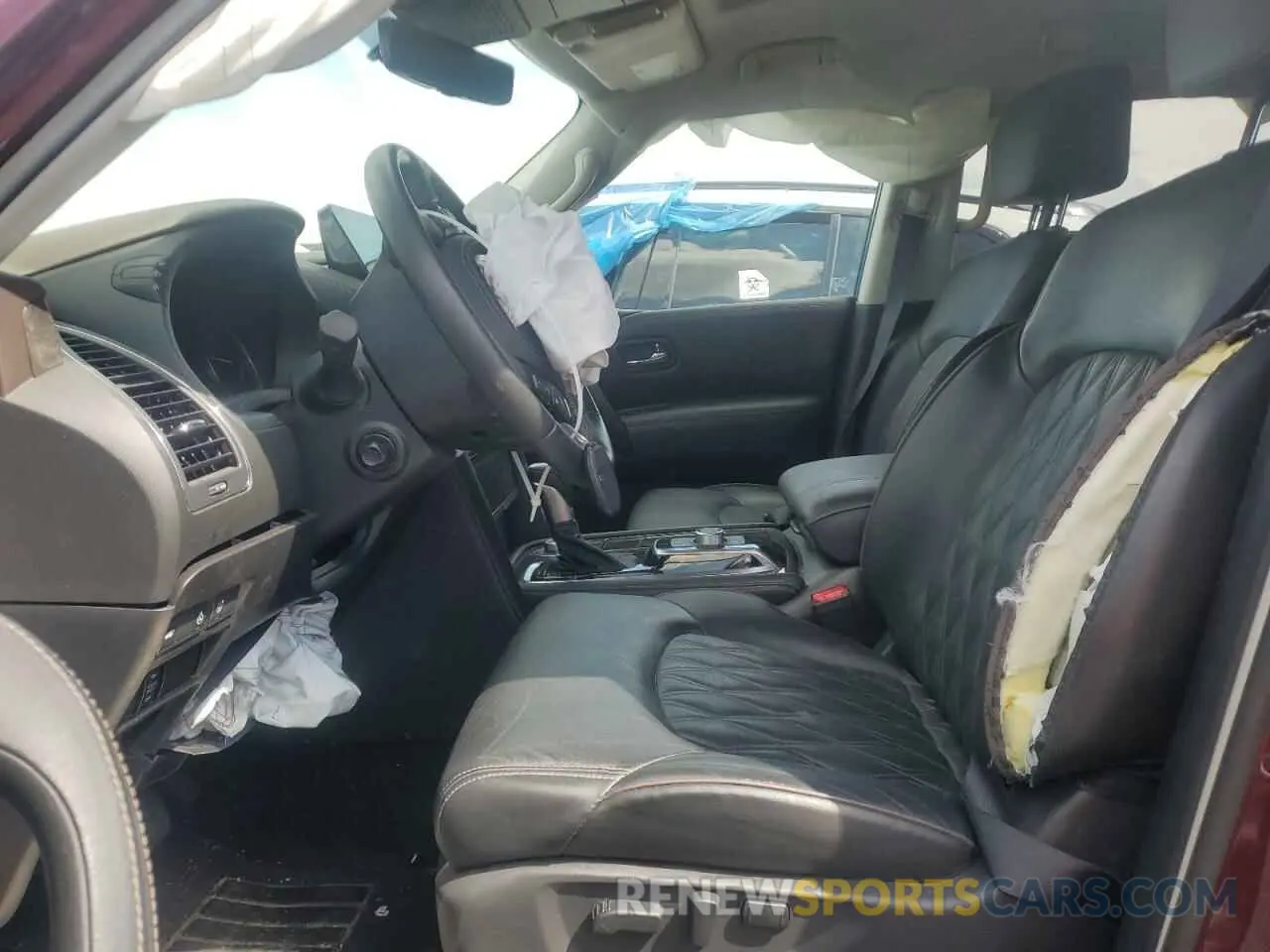 7 Photograph of a damaged car JN8AY2DB3N9810346 NISSAN ARMADA 2022