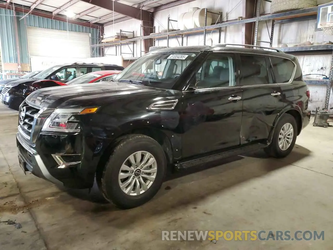 1 Photograph of a damaged car JN8AY2AC2P9181761 NISSAN ARMADA 2023