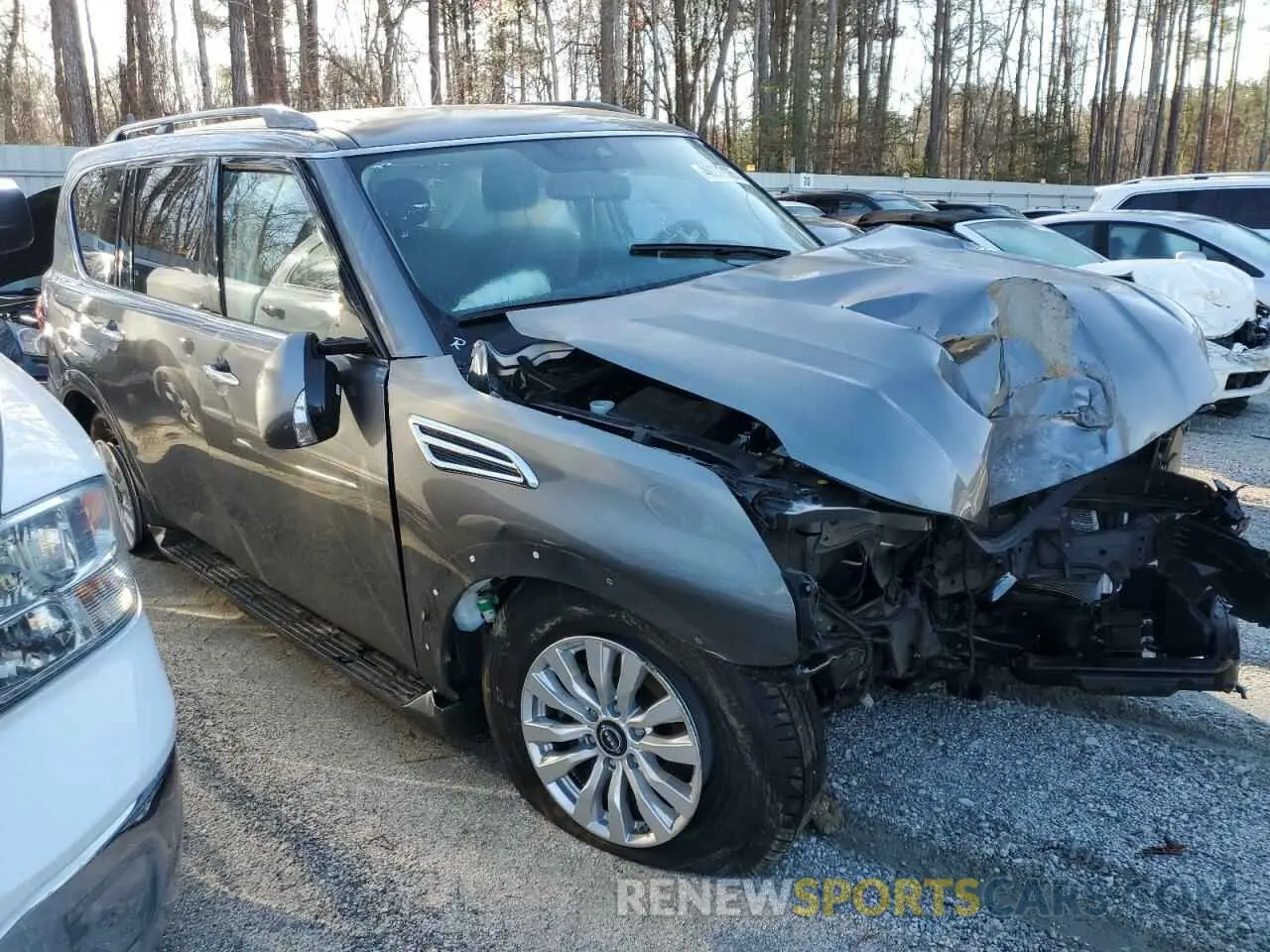 4 Фотография поврежденного автомобиля JN8AY2AD6P9693600 NISSAN ARMADA 2023
