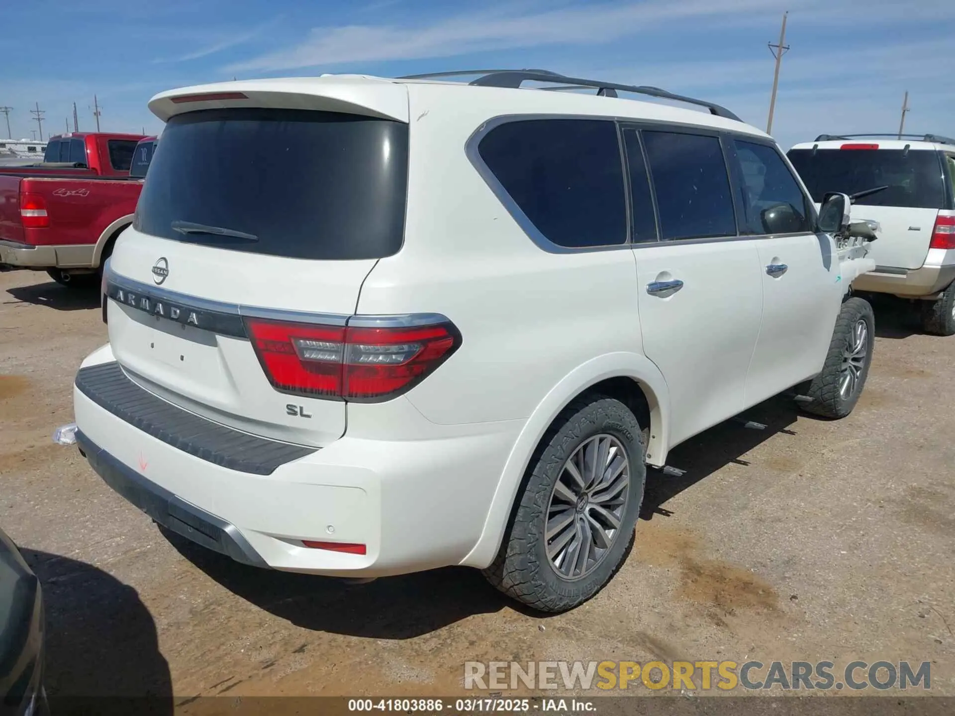 4 Фотография поврежденного автомобиля JN8AY2BA5P9405540 NISSAN ARMADA 2023