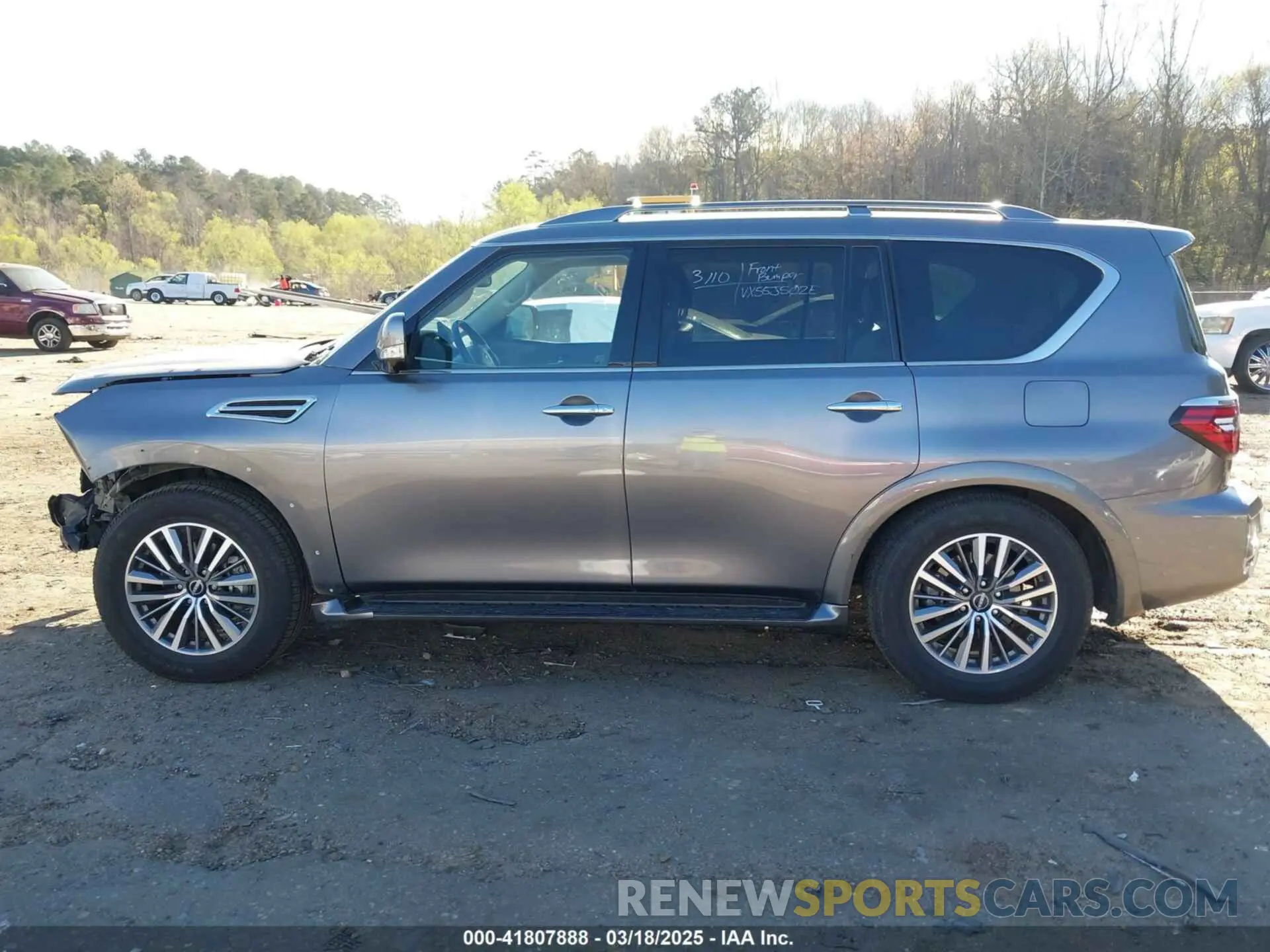 15 Photograph of a damaged car JN8AY2BA6P9402288 NISSAN ARMADA 2023