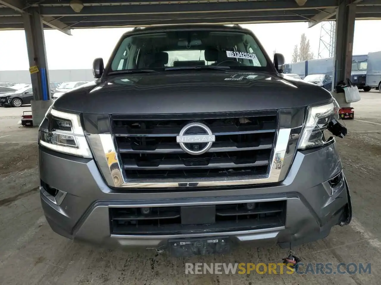 5 Photograph of a damaged car JN8AY2BB9P9833250 NISSAN ARMADA 2023