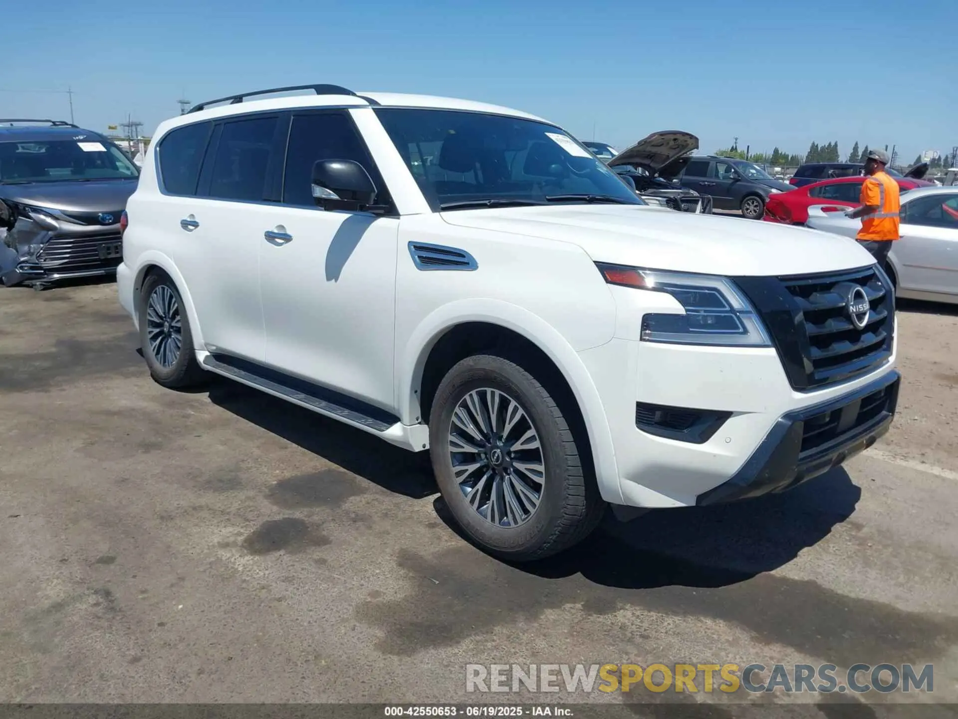 1 Photograph of a damaged car JN8AY2BB9P9835788 NISSAN ARMADA 2023