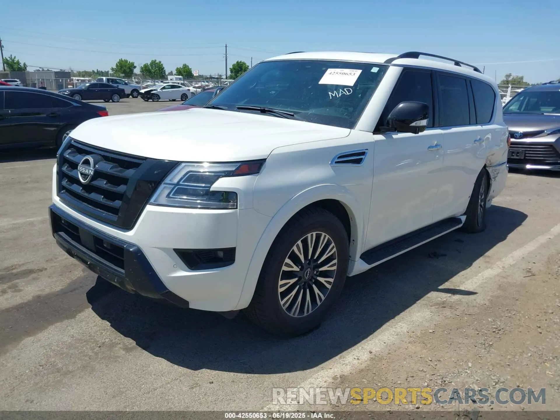 2 Photograph of a damaged car JN8AY2BB9P9835788 NISSAN ARMADA 2023