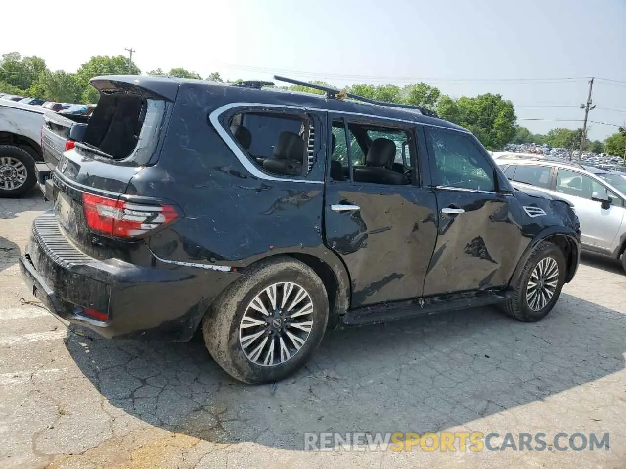 3 Фотография поврежденного автомобиля JN8AY2BB9P9836391 NISSAN ARMADA 2023