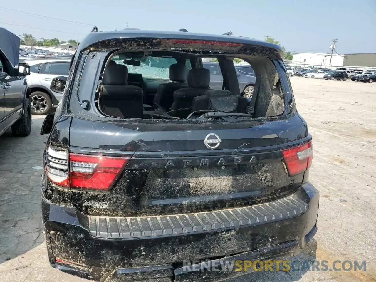 6 Фотография поврежденного автомобиля JN8AY2BB9P9836391 NISSAN ARMADA 2023