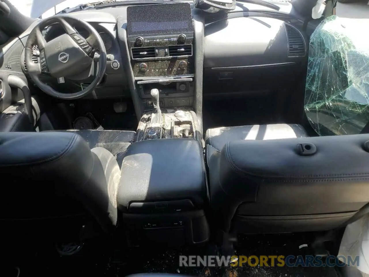 8 Photograph of a damaged car JN8AY2BBXP9833063 NISSAN ARMADA 2023