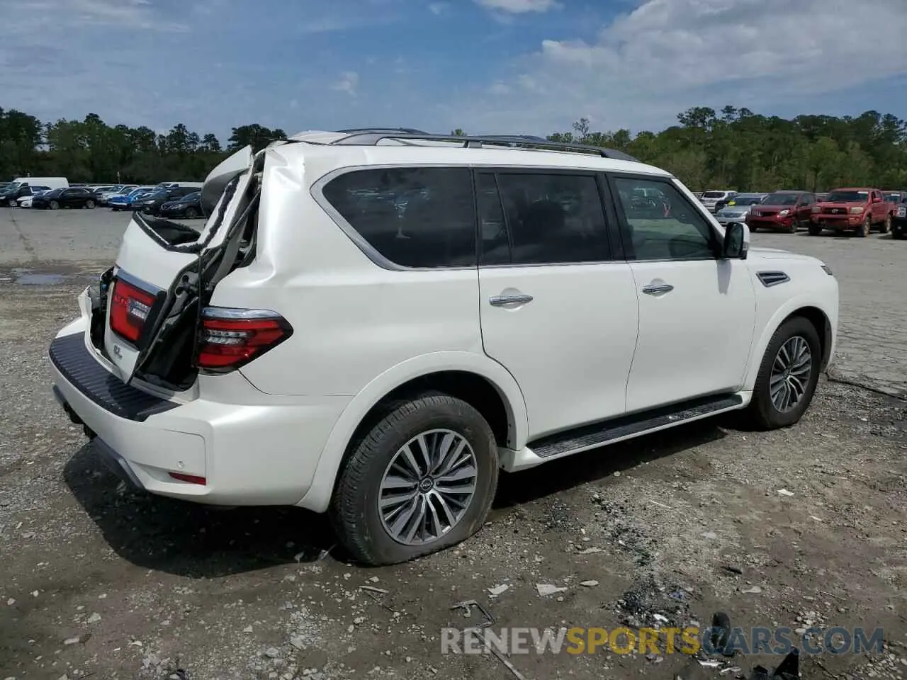 3 Фотография поврежденного автомобиля JN8AY2BC2P9180365 NISSAN ARMADA 2023