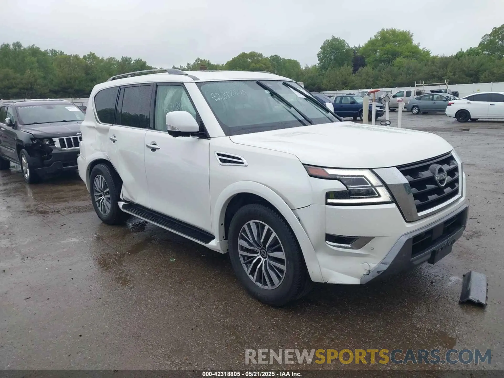 1 Photograph of a damaged car JN8AY2BC6P9181387 NISSAN ARMADA 2023