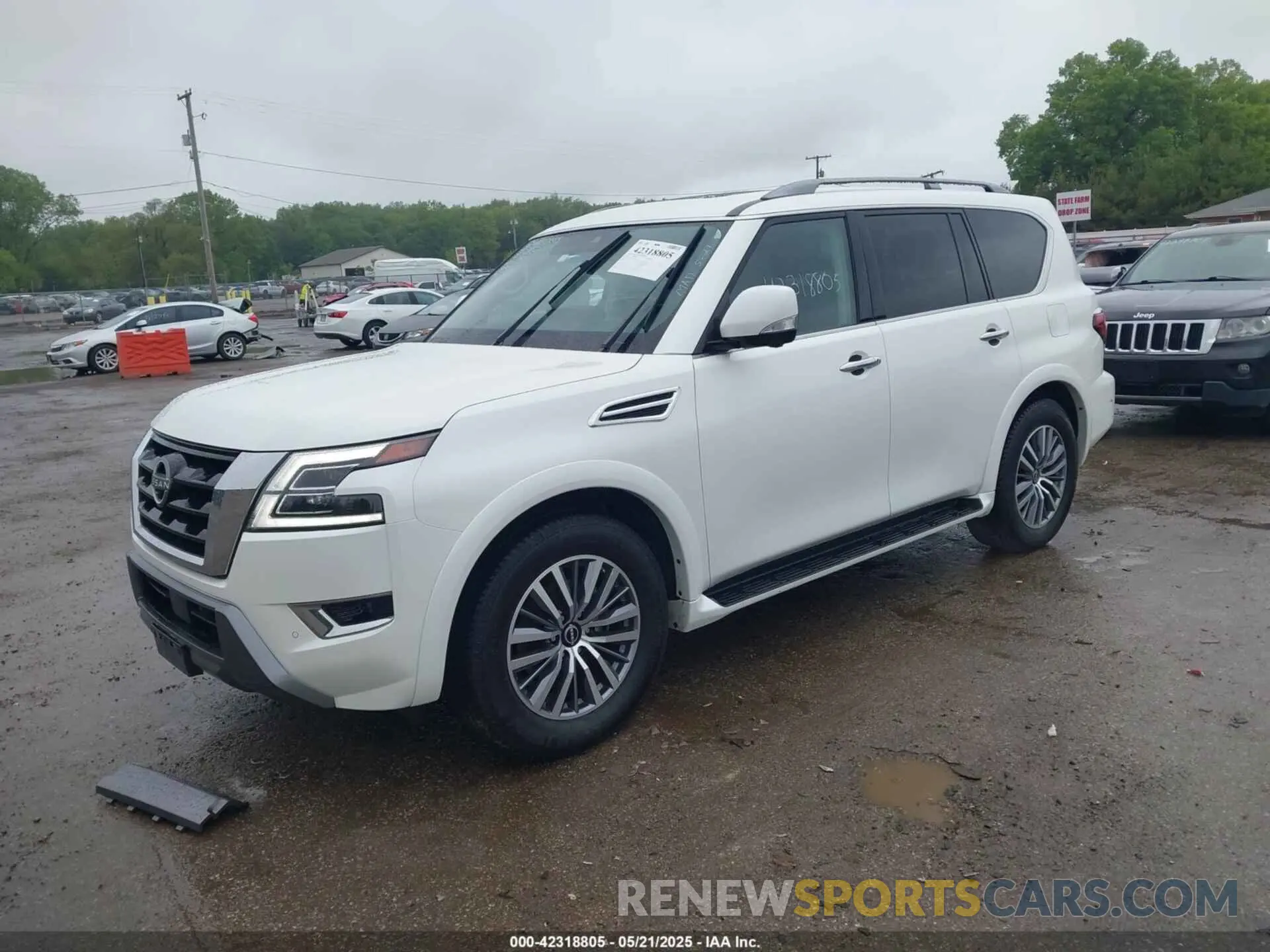 2 Photograph of a damaged car JN8AY2BC6P9181387 NISSAN ARMADA 2023