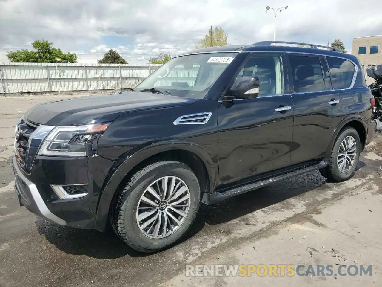 1 Photograph of a damaged car JN8AY2BD5P9691710 NISSAN ARMADA 2023