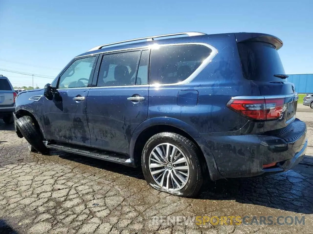 2 Photograph of a damaged car JN8AY2BD6P9693059 NISSAN ARMADA 2023