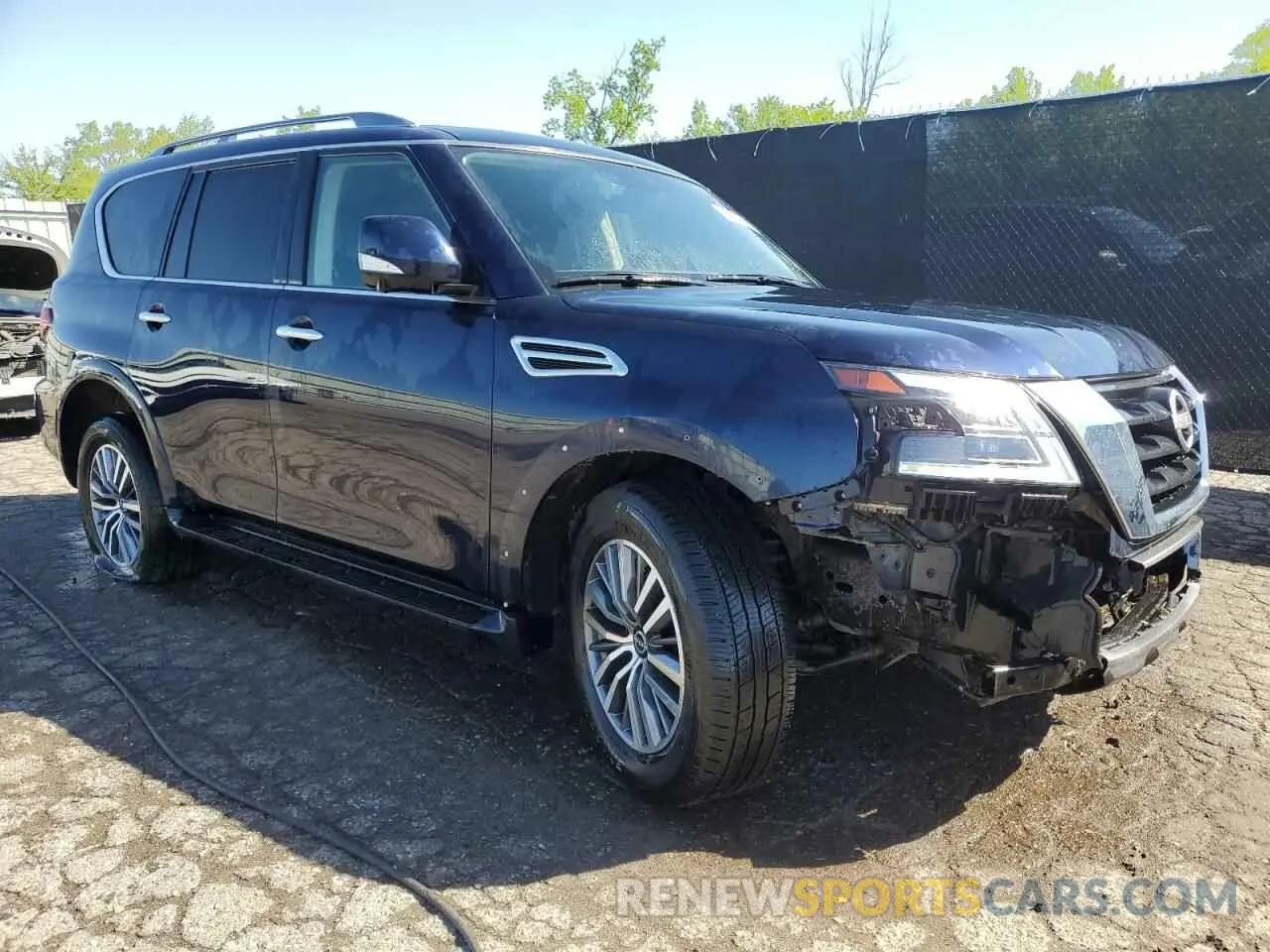 4 Photograph of a damaged car JN8AY2BD6P9693059 NISSAN ARMADA 2023