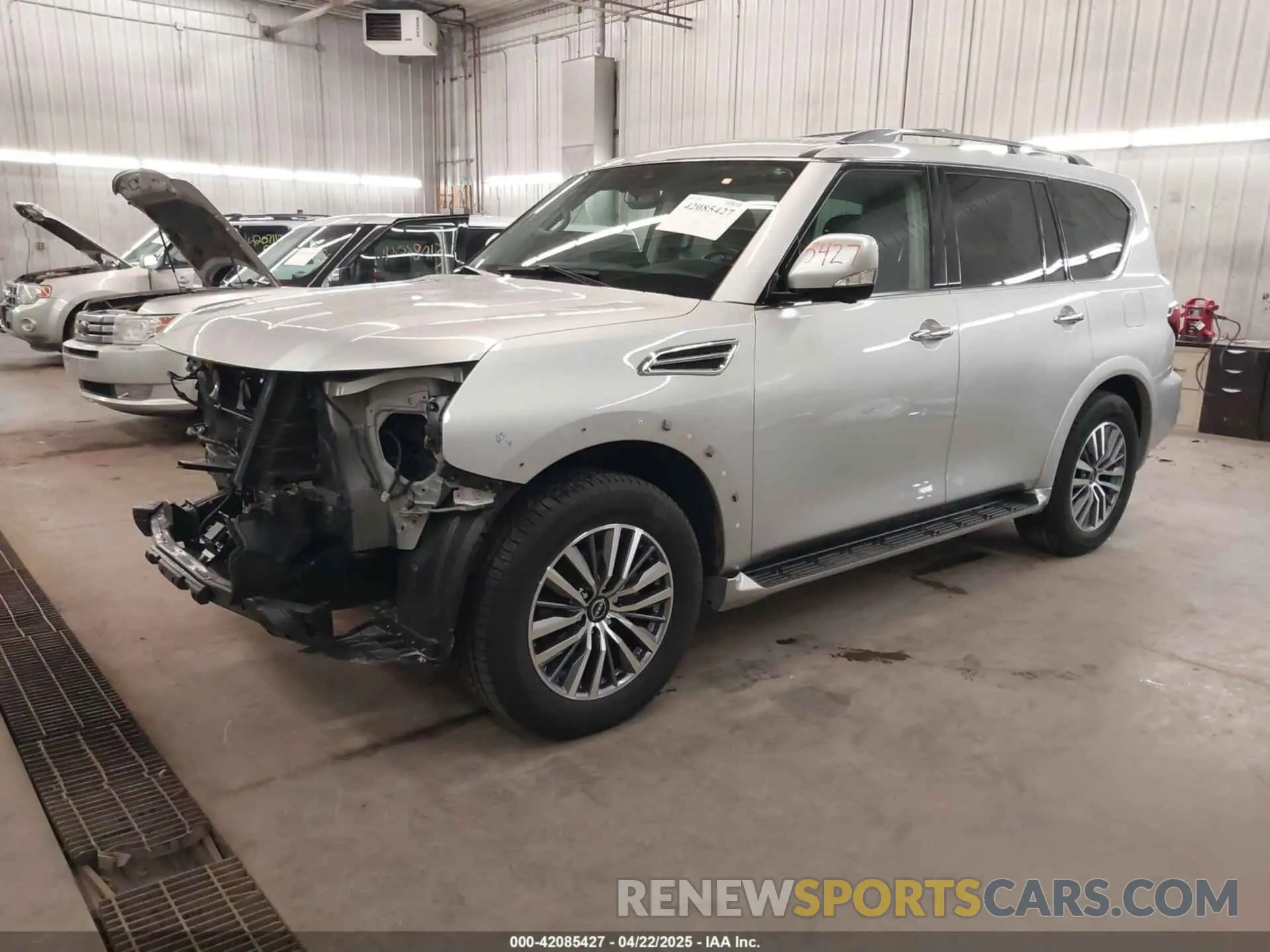 2 Photograph of a damaged car JN8AY2BD8P9690793 NISSAN ARMADA 2023