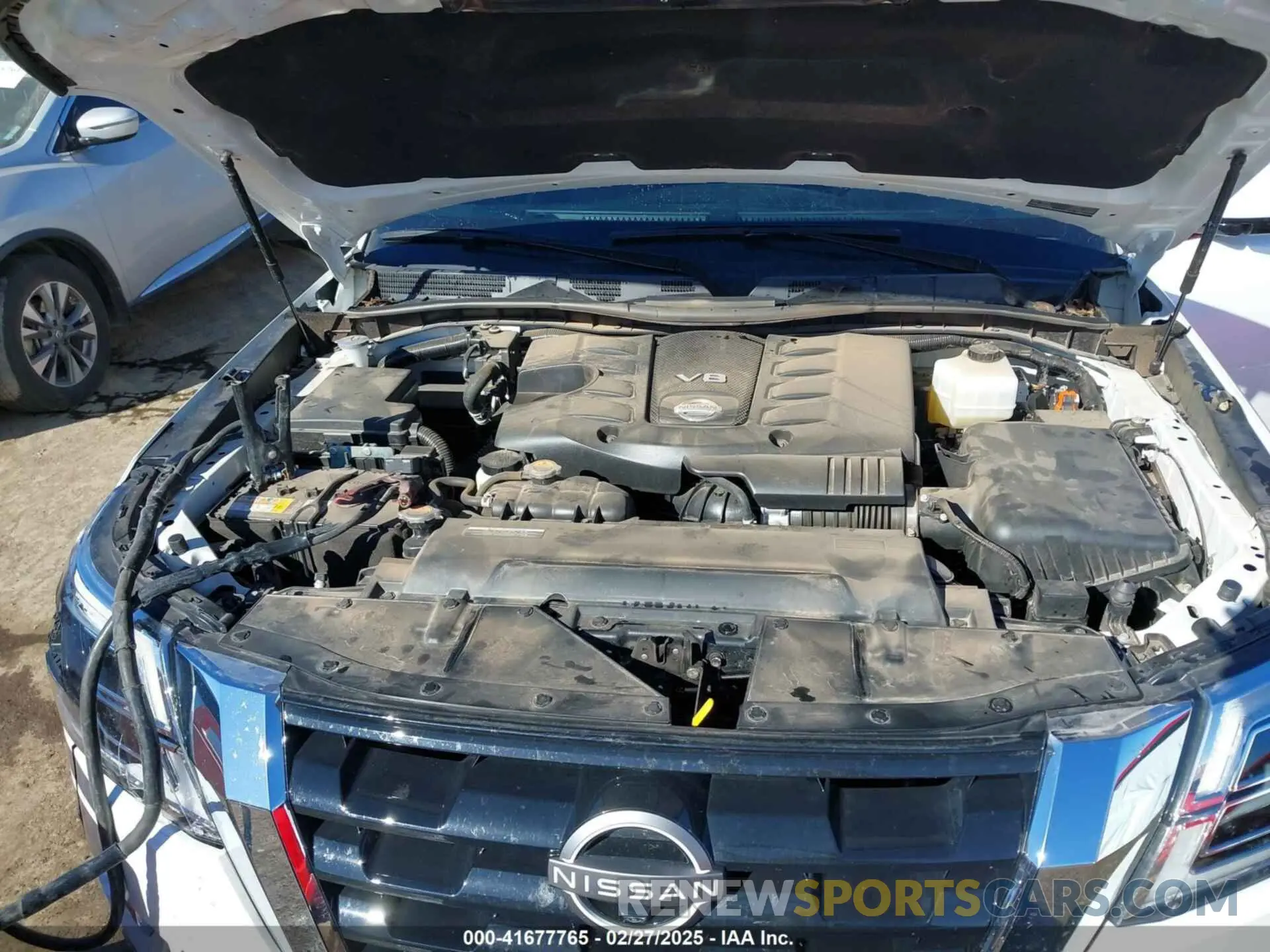 10 Photograph of a damaged car JN8AY2BD8P9693841 NISSAN ARMADA 2023