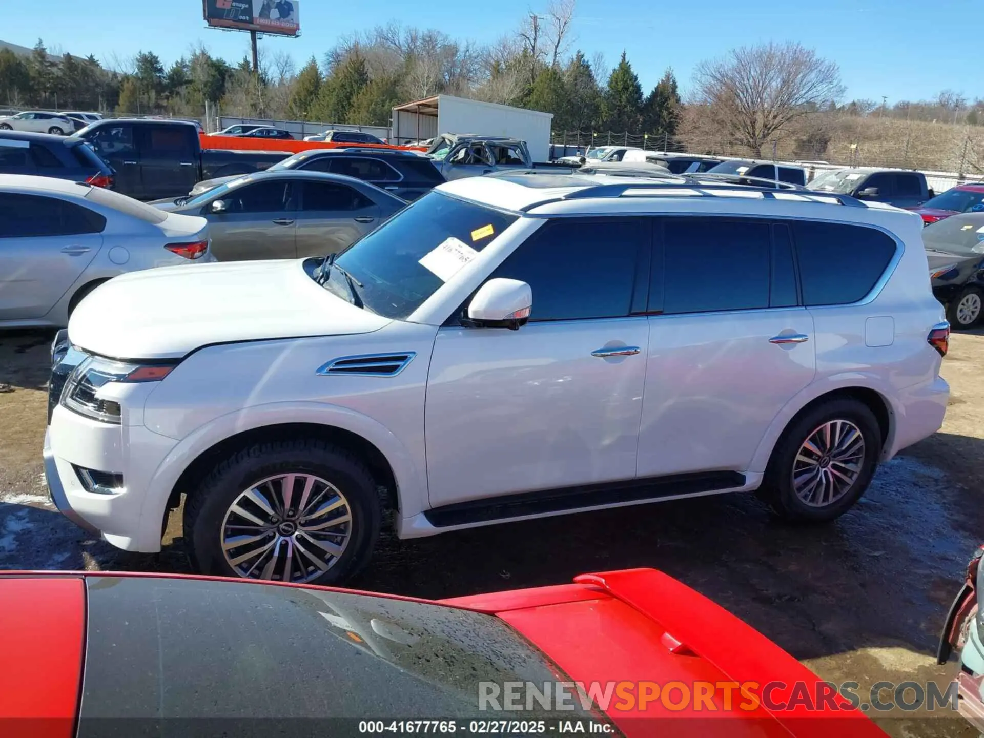 15 Photograph of a damaged car JN8AY2BD8P9693841 NISSAN ARMADA 2023